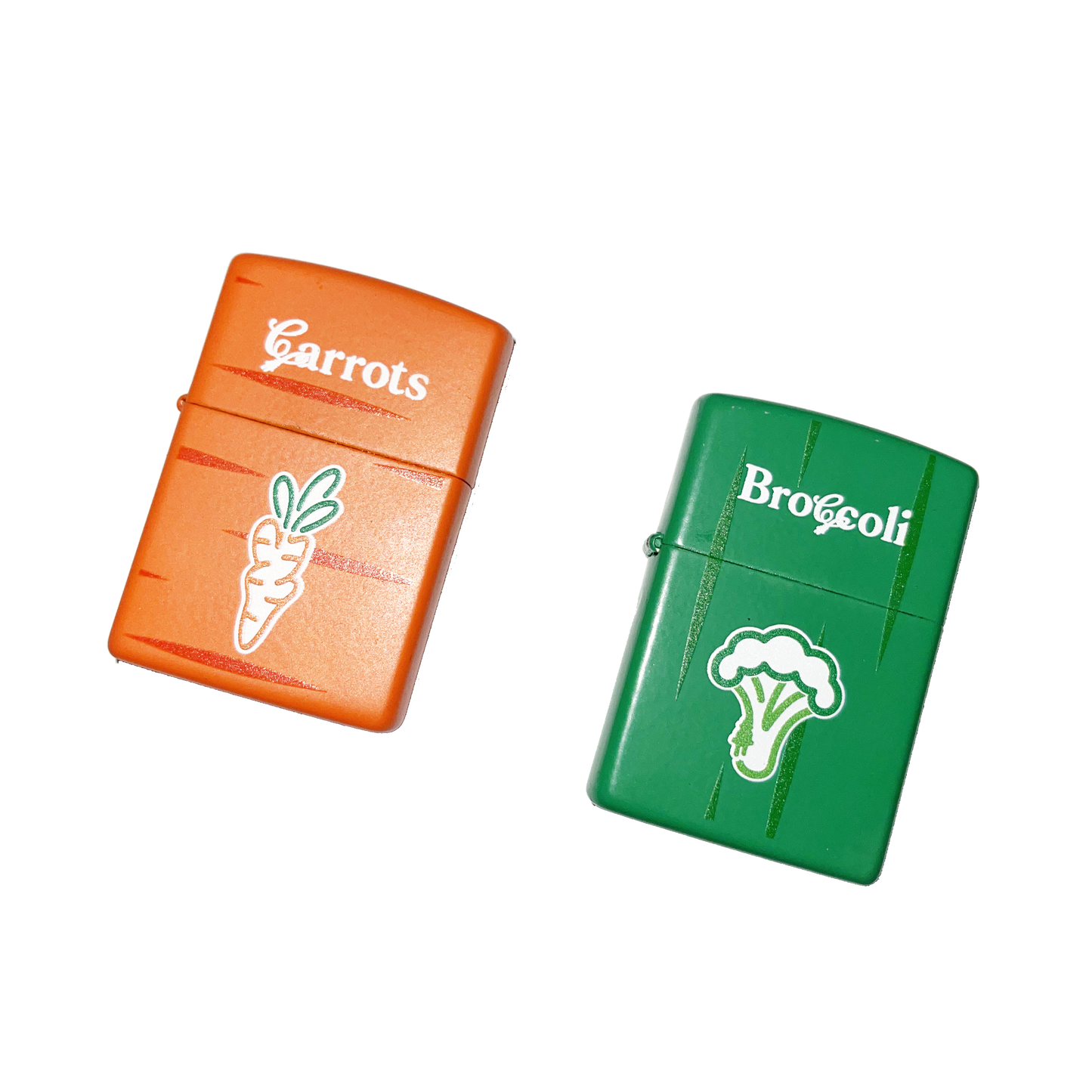 Carrots x CaliPlug Limited Edition Premium Zippo Lighter (2-pack)