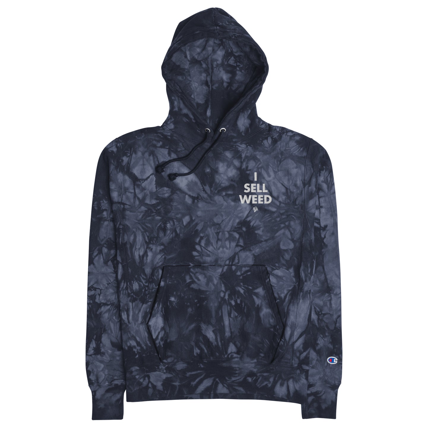 ISW Unisex Champion tie-dye hoodie
