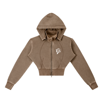 hoodie,cropped,female