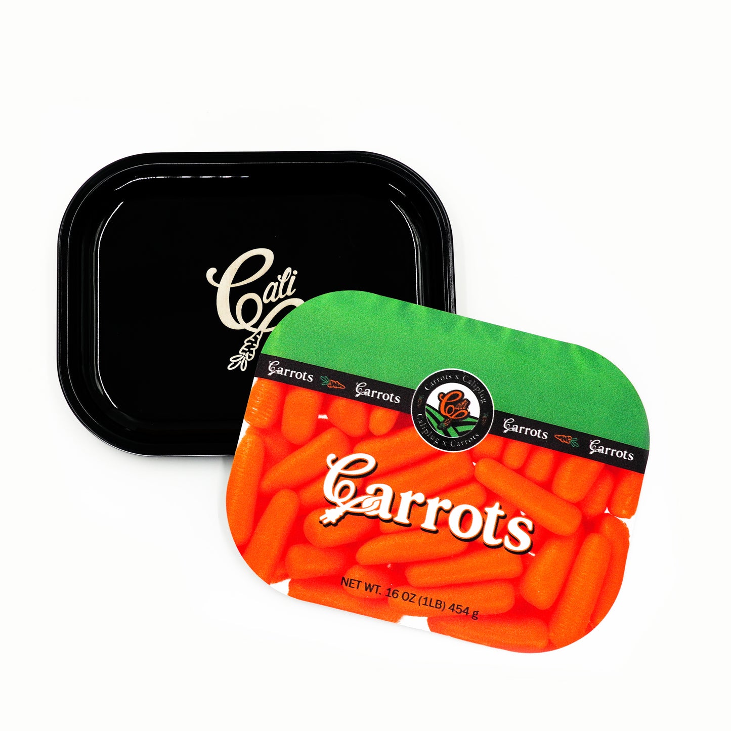 Carrots x CaliPlug Metal Tray and Magnetic Lid